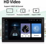 2 Din - Dubbel Din - navigatie - Android 10.1 - achteruitrijcamera- Navigatie - WIFI - Autoradio