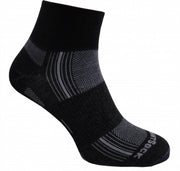 Wrightsock Stride Quarter - Zwart - 41-45