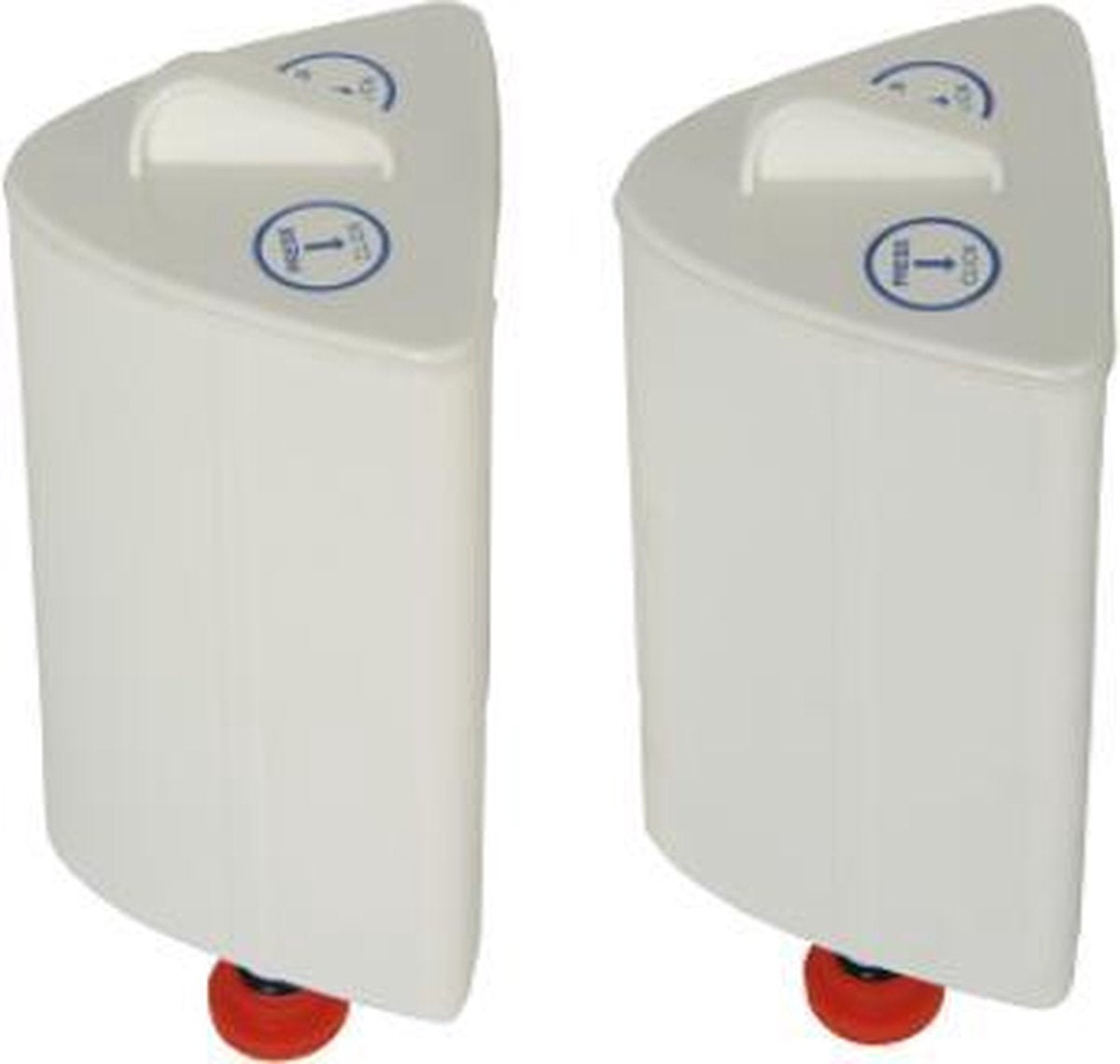 Antikalk cassette filter 2 stuks strijkijzer Rowenta Calor Seb Tefal Moulinex 15744 v