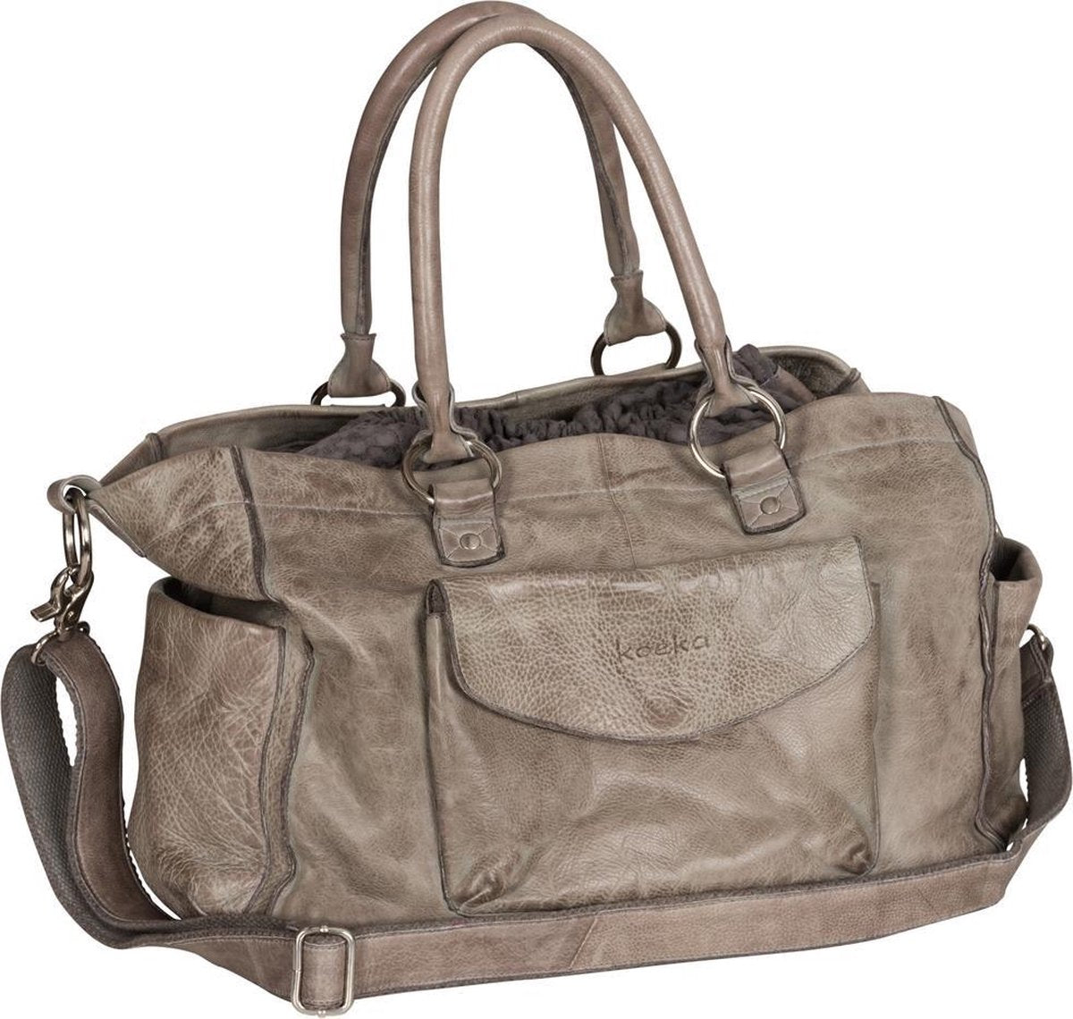 Koeka - Verzorgingstas Livigno - Taupe/Dark Grey