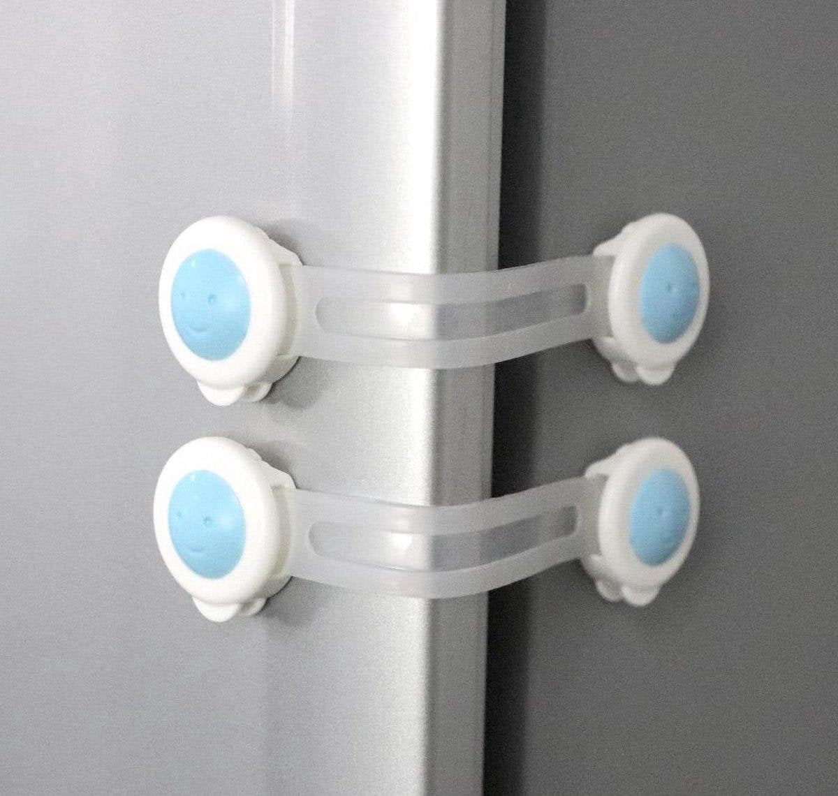 Smiley Kinderslot Kastjes – Kinderslot – Kinderslot Kastjes Veiligheid – Kinderslot Keukenkast – Kinderslot Lade – Babyslot Kast – 2 stuks