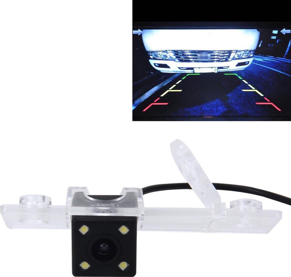 656 Ã— 492 Effectieve Pixel NTSC 60 HZ CMOS II Waterdichte Auto Achteruitrijcamera Backup Camera Met 4 LED-lampen voor 2008-2013 Versie JingCheng 2008-2014 Versie Cruze 2012-2014 Versie Captiva