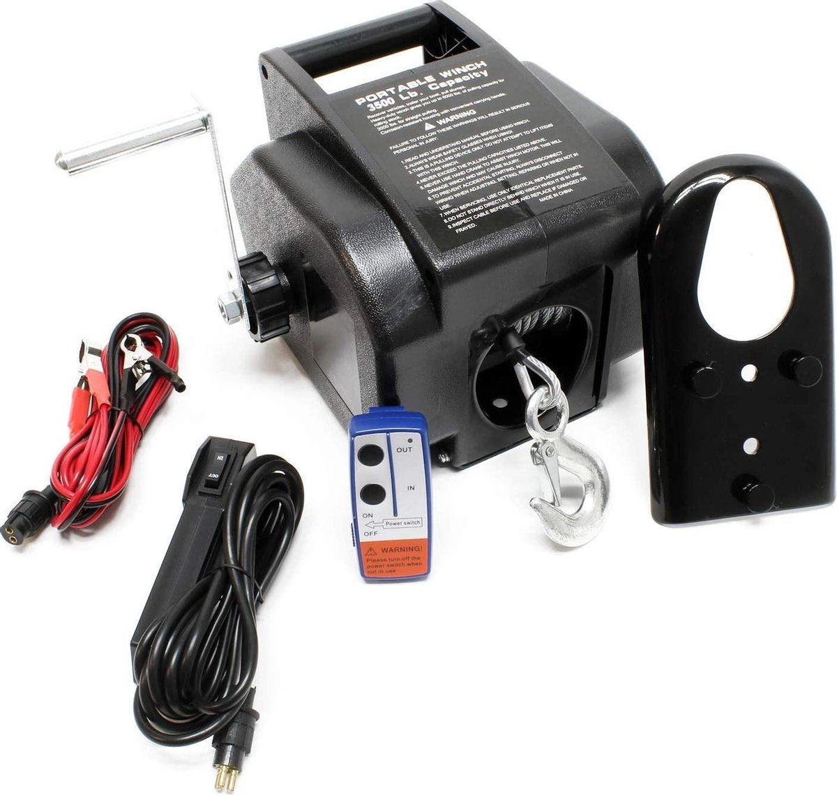 Borg Bootlier / Autolier / Lier 12 volt - maximaal 4990 kg trekkracht