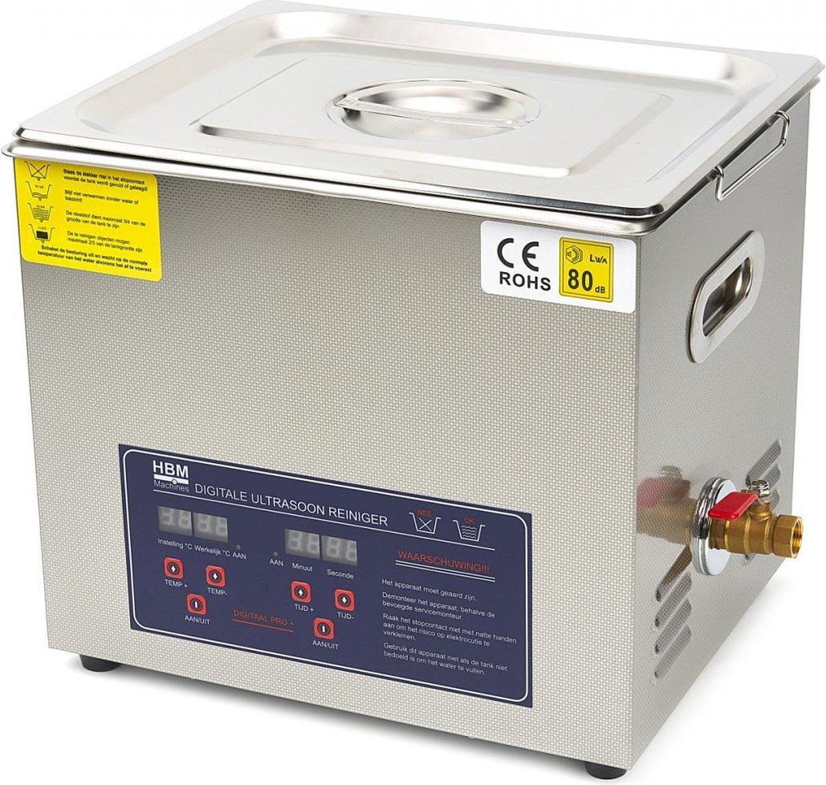 15 Liter Professionele Ultrasoon Reiniger 400 Watt