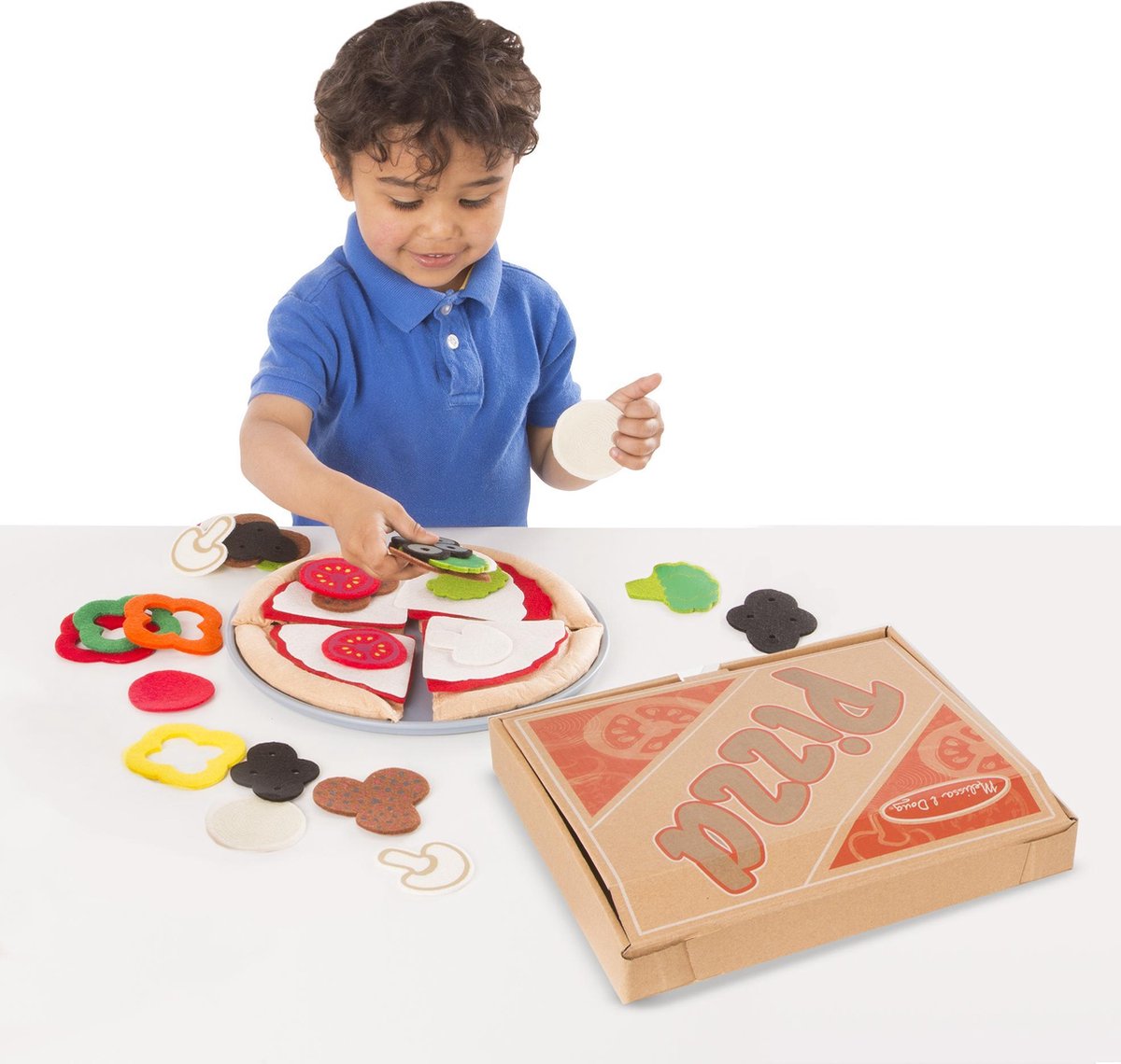 Melissa & Doug Speelset Eten Vilten Pizza