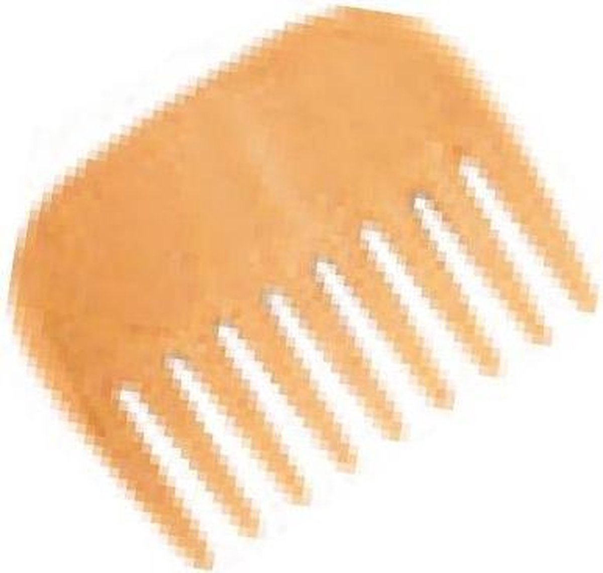 Houten afro kam beikenhout small (1st)