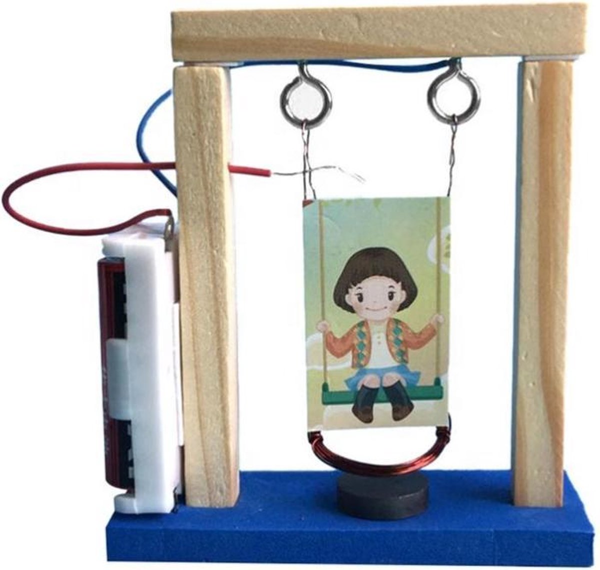DIY electromagnetic scientific swing educational toys for children LEGO TECHNIC STYLE / DIY elektromagnetische wetenschappelijke schommel educatief speelgoed voor kinderen / Jouets éducatifs de balançoire scientifique électromagnétique bricolage