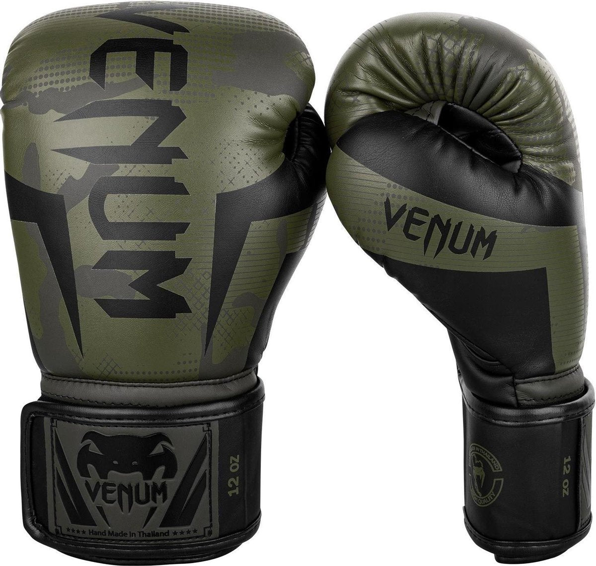 Venum (Kickboks)Bokshandschoenen Elite Khaki Camo 10 OZ