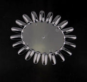 Nagel Display Palet | Oval Nail | 20 Stuks kunstnagels | nep nagels |  Kunstnagel Acrylnagel | nepnagels  transparante |