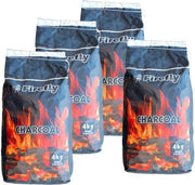 4 x 4kg Houtskool black wattle - Prodica Holland - houtskool voor de BBQ