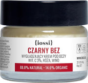 Zwarte Vlierbes Gladmakende Oogcrème Vitamine C 3% & Roos & Wijn 15ml