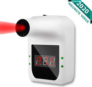 Nince Muur Thermometer Van Hoge Kwaliteit - Infrarood Thermometer voor Bedrijven - Voorhoofd Thermometer Automatisch - Alarm bij Verhoging - Wand thermometer