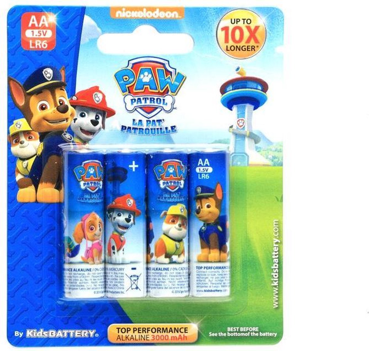 Batterijen Paw Patrol AA