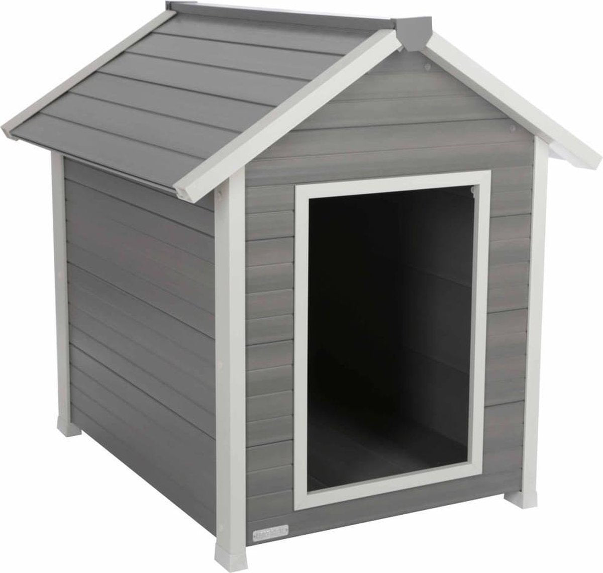 Kerbl Hondenhok Hendry ECO 88x98x101 cm grijs en wit