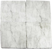 Misioo Speelmat - Vierkant - Wit Marmer - Speelmat baby - Speelmat foam - Luxe speelmat - speelmat peuter