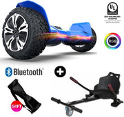 Gyroor |G2| Hoverboard met Hoverkart |8.5 Inch Wielen | Oxboard | Elektrische Step Alternatief | Blauw