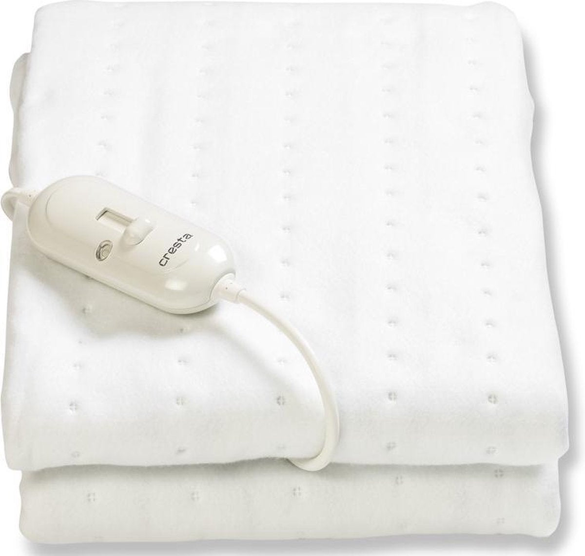 Cresta Care KTS102 Elektrische deken 2 persoons machine wasbaar cosy fleece 160x140 cm