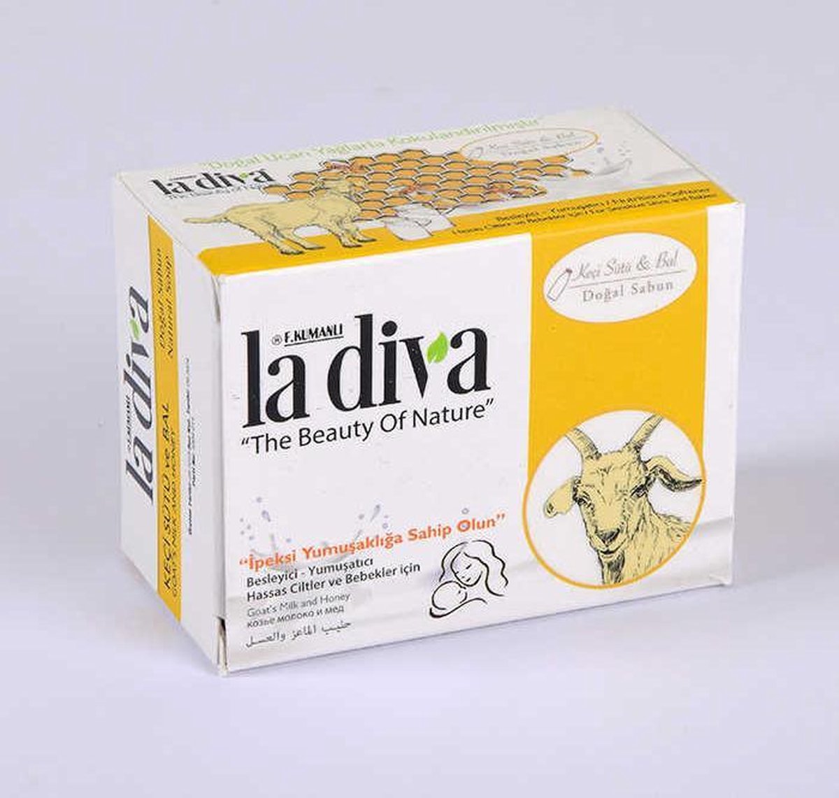 Geitenmelk & Honing Natuurlijke zeep 155g
