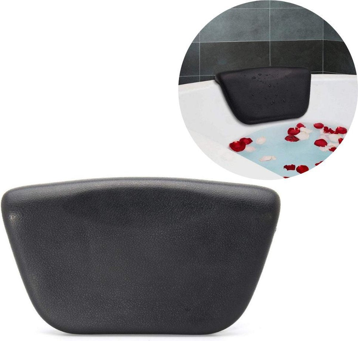 Luxe Badkussen voor in bad met Antislip en Zuignappen - Nekkussen - Ontspanning  - Hoofdsteun