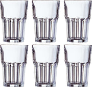 12x Stuks waterglazen/sapglazen 350 ml - Granity - Bar/cafe benodigdheden - Drinkglazen - Water/fris/sapglas