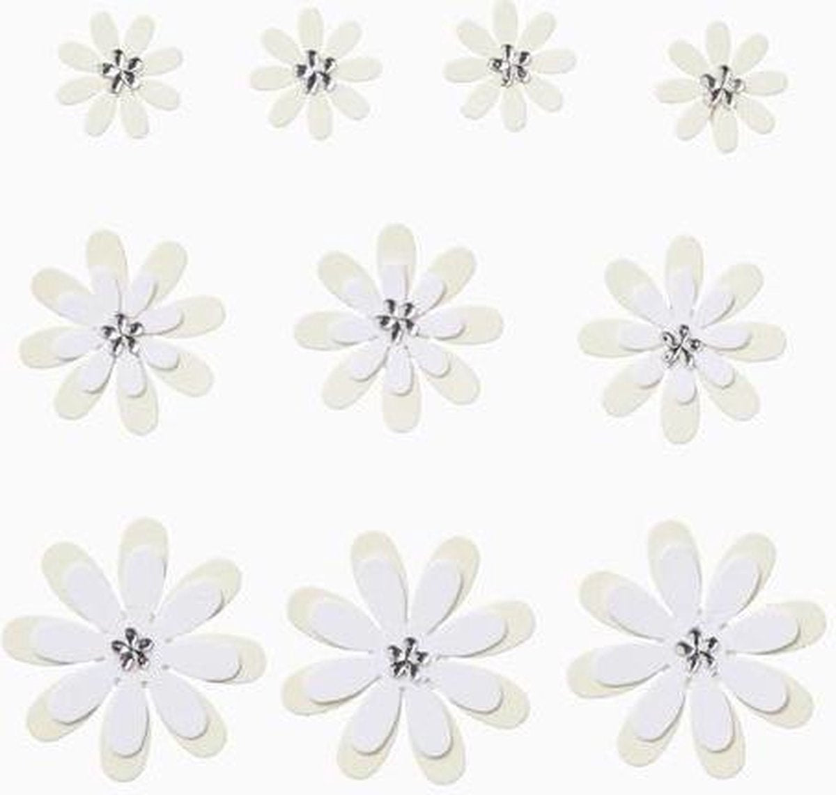 FLORELLA-Bloemen Design I creme-wit