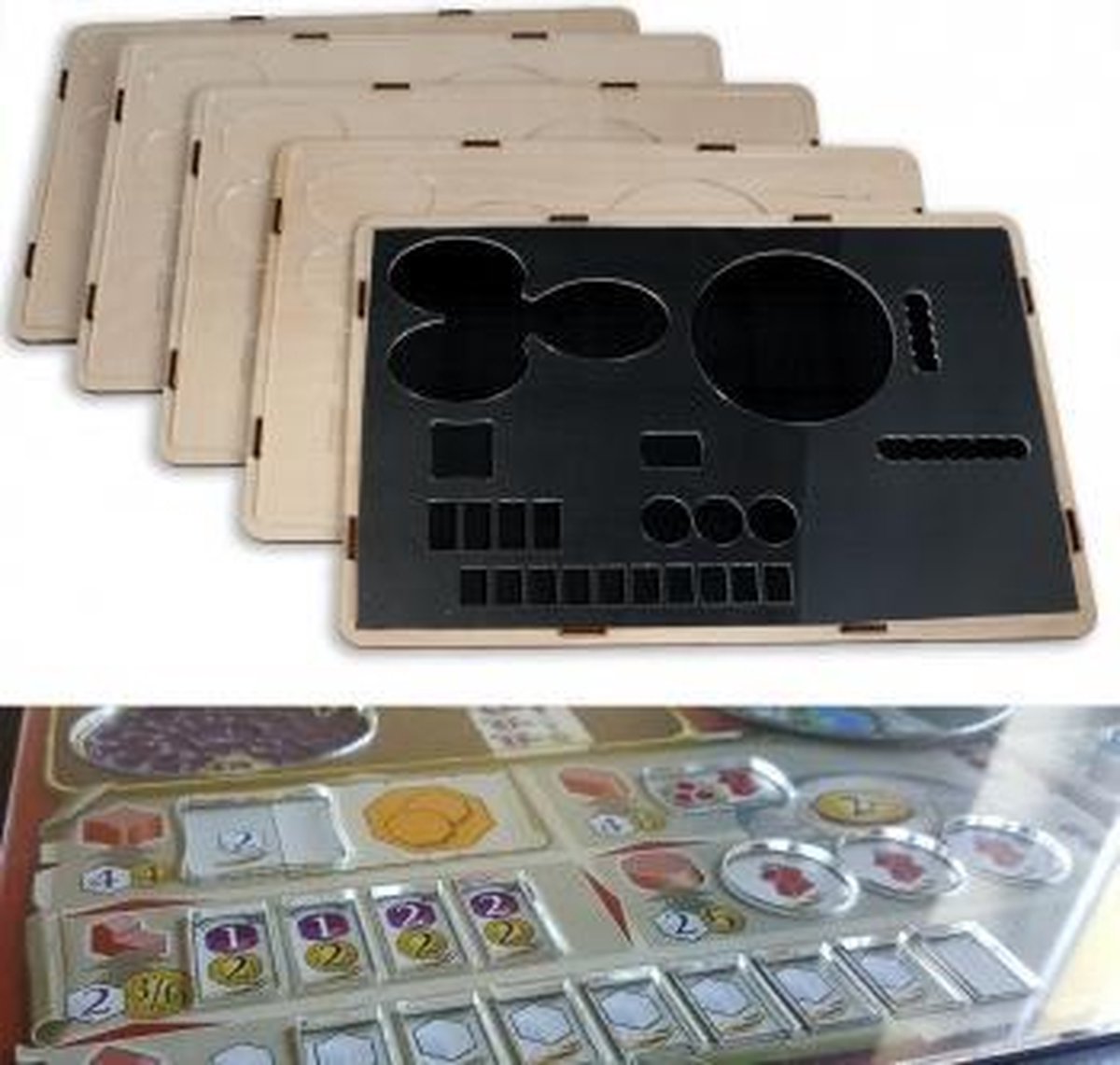 Blackfire Overlay - Terra Mystica (5 pcs)