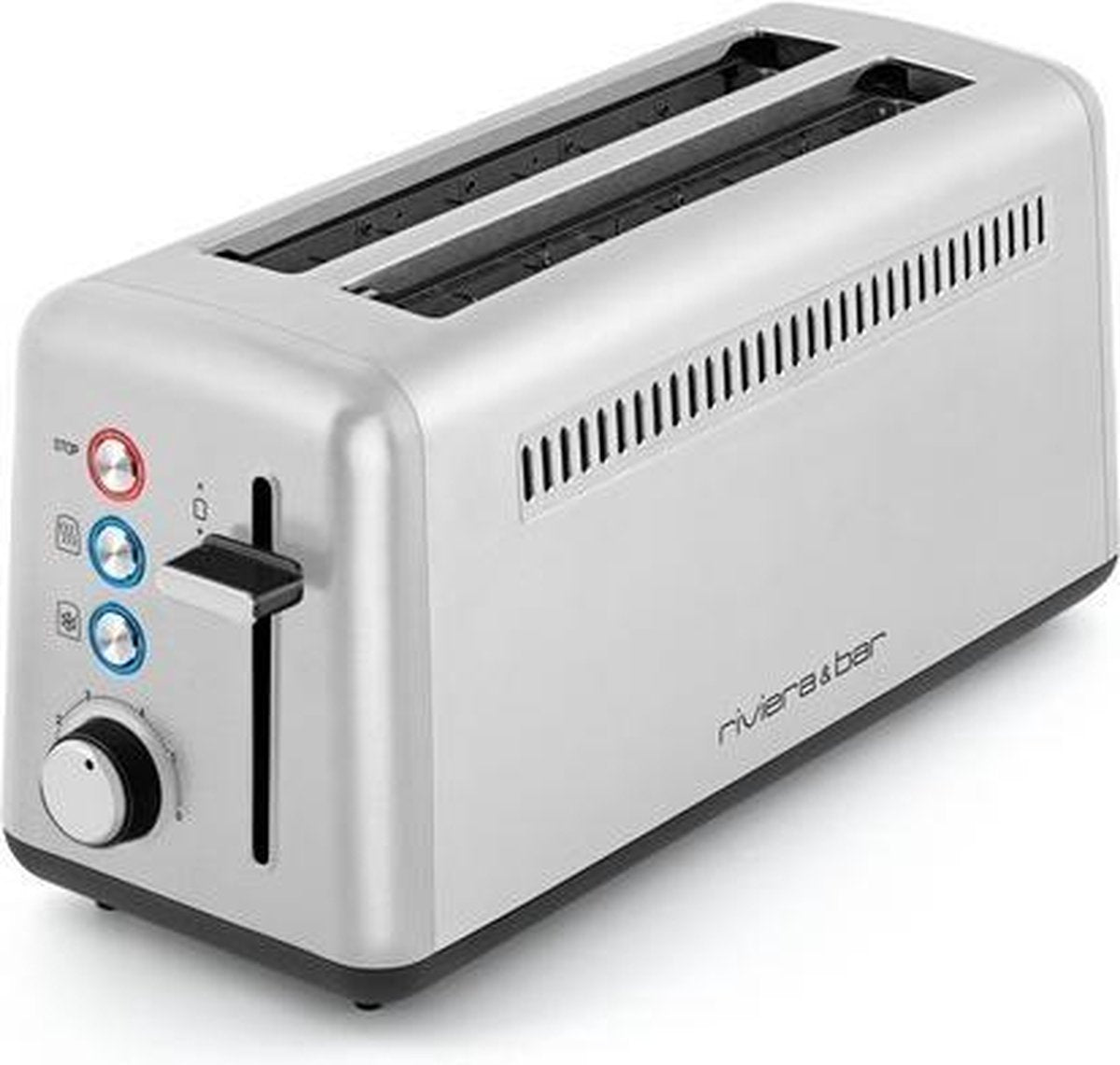 Riviera & Bar QGP 480 2snede(n) 1500W Roestvrijstaal broodrooster