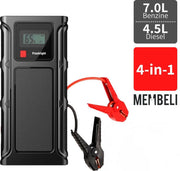 4-in-1 Jumpstarter met Powerbank - Starthulp 7.0L Benzine & 4.5L Diesel - 10400 mAh