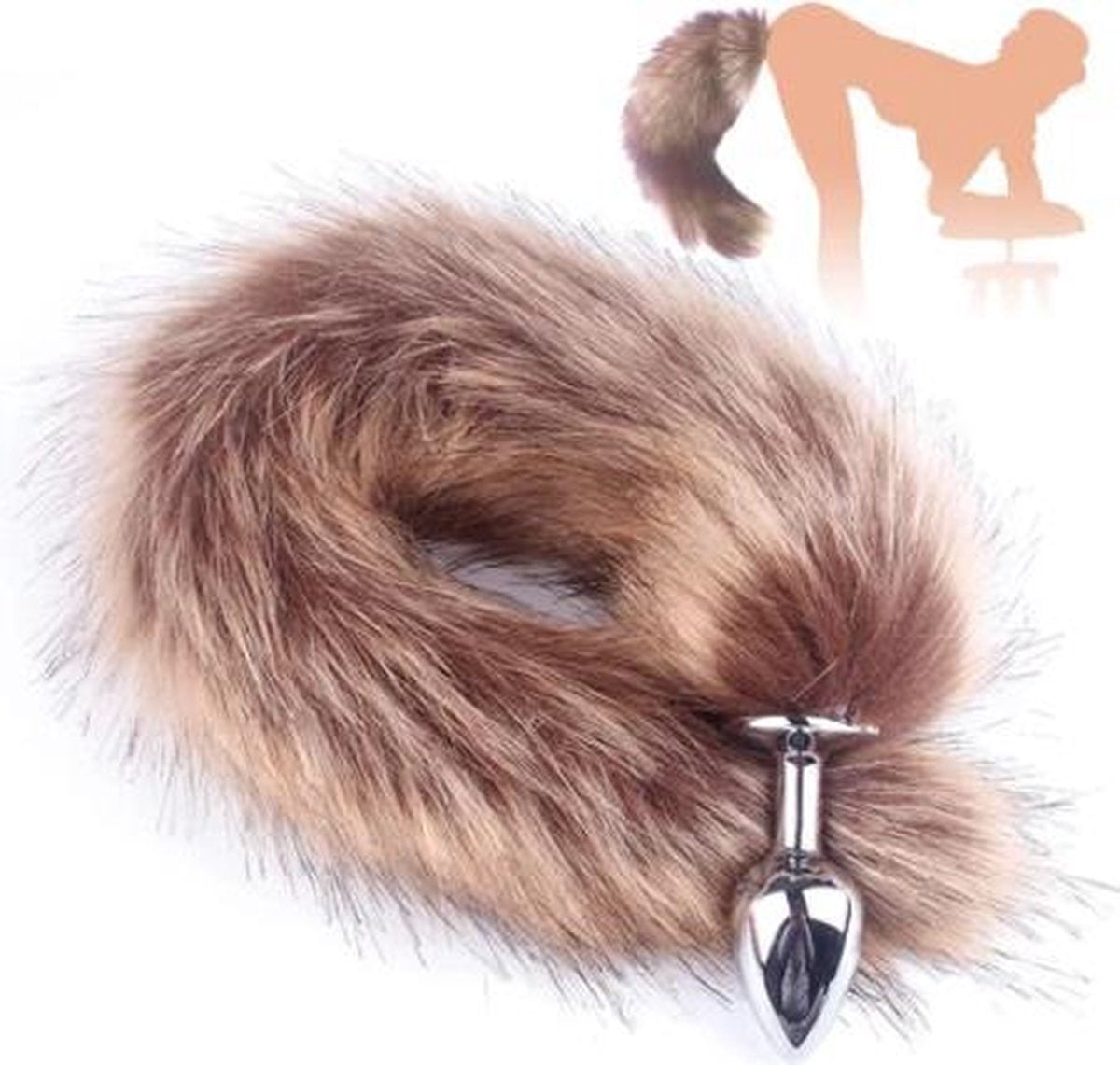 Buttplug Vossenstaart Tail Buttplug 40 cm