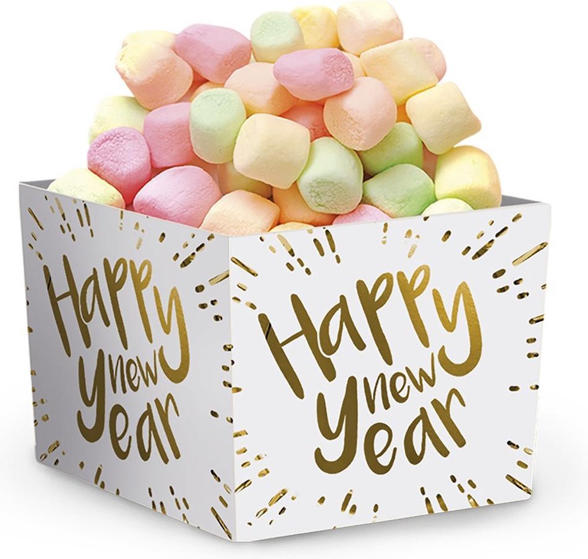 12 stuks nieuwjaarsbakjes 40cl
