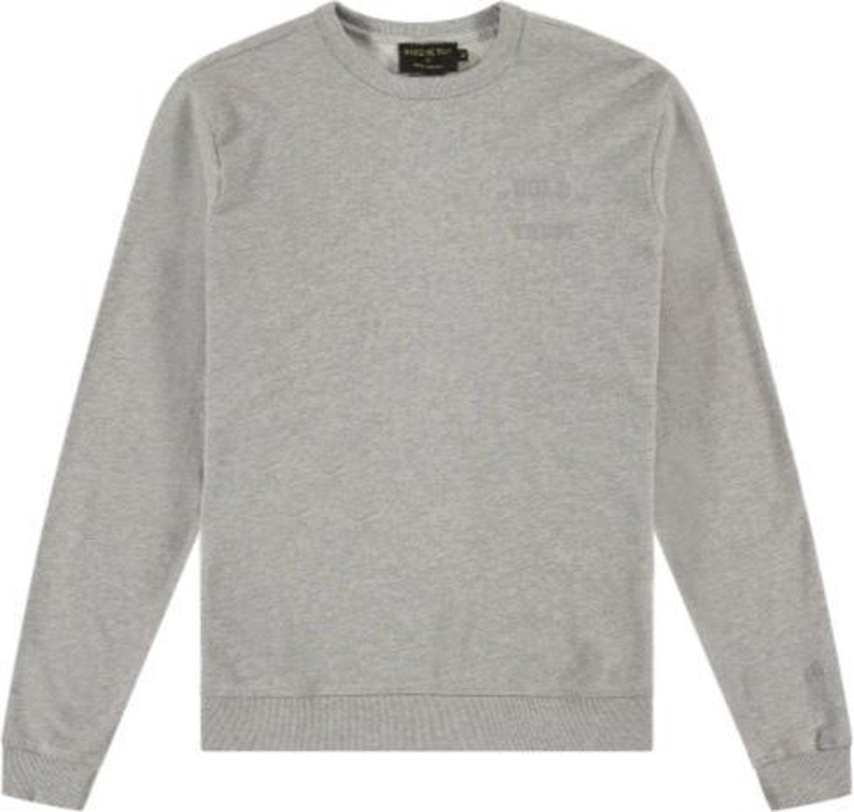 In Gold We Trust Reflective Sweater - Crewneck - Grey - Maat XXL