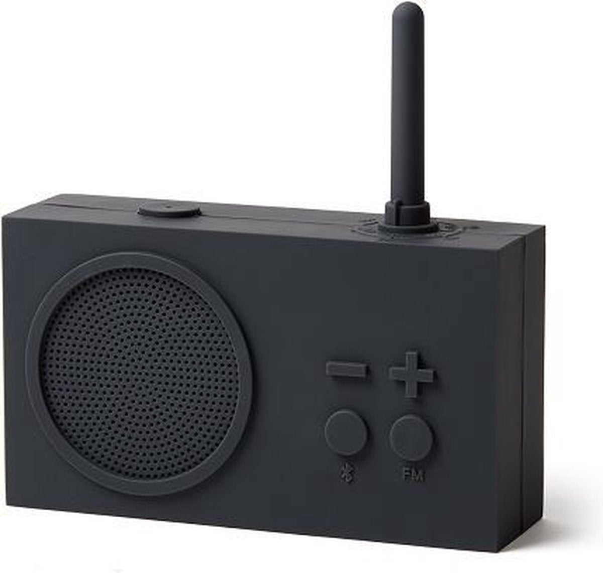 Lexon Badkamer Radio Tykho3 Bluetooth Donkergrijs