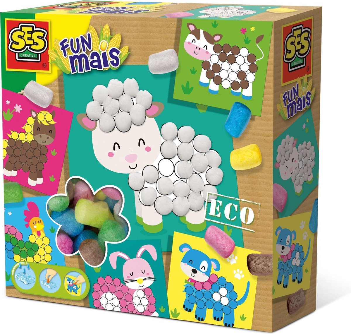 Funmais - Mozaiek farm animals