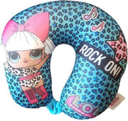 L.O.L Surpise nekkussen - Polyester - Blauw - 27 x 24 cm