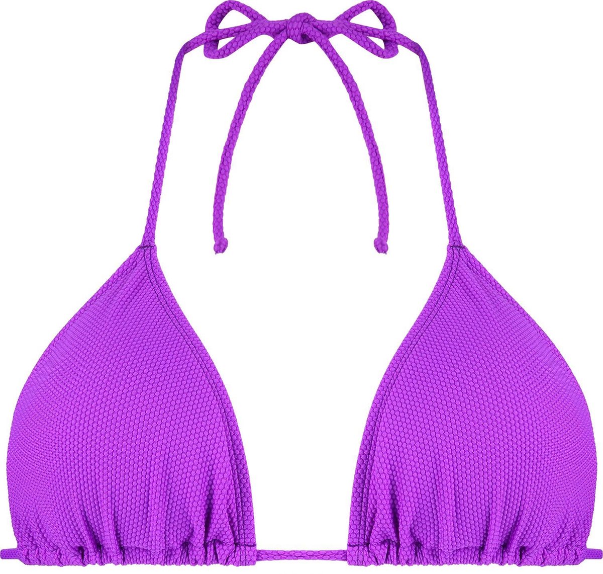 WALLIEN - Dames Bikini Top Triangle - Mystery waters - Paars