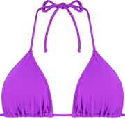 WALLIEN - Dames Bikini Top Triangle - Mystery waters - Paars
