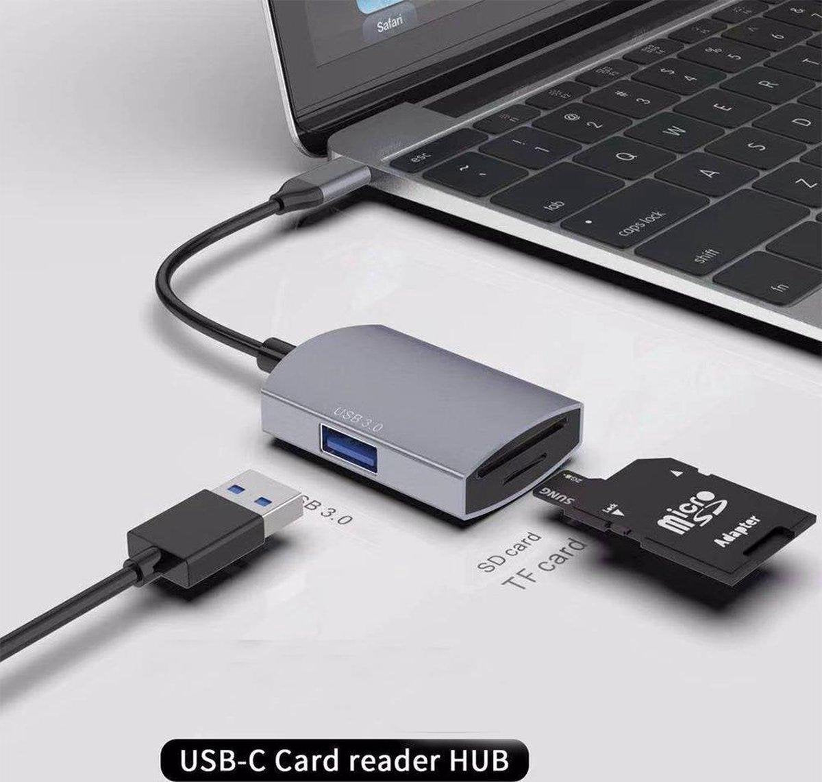 Sounix 3 in 1 USB HUB USB 3.0 -multifuntionele kaart lezer Micro SD - SD - OTG