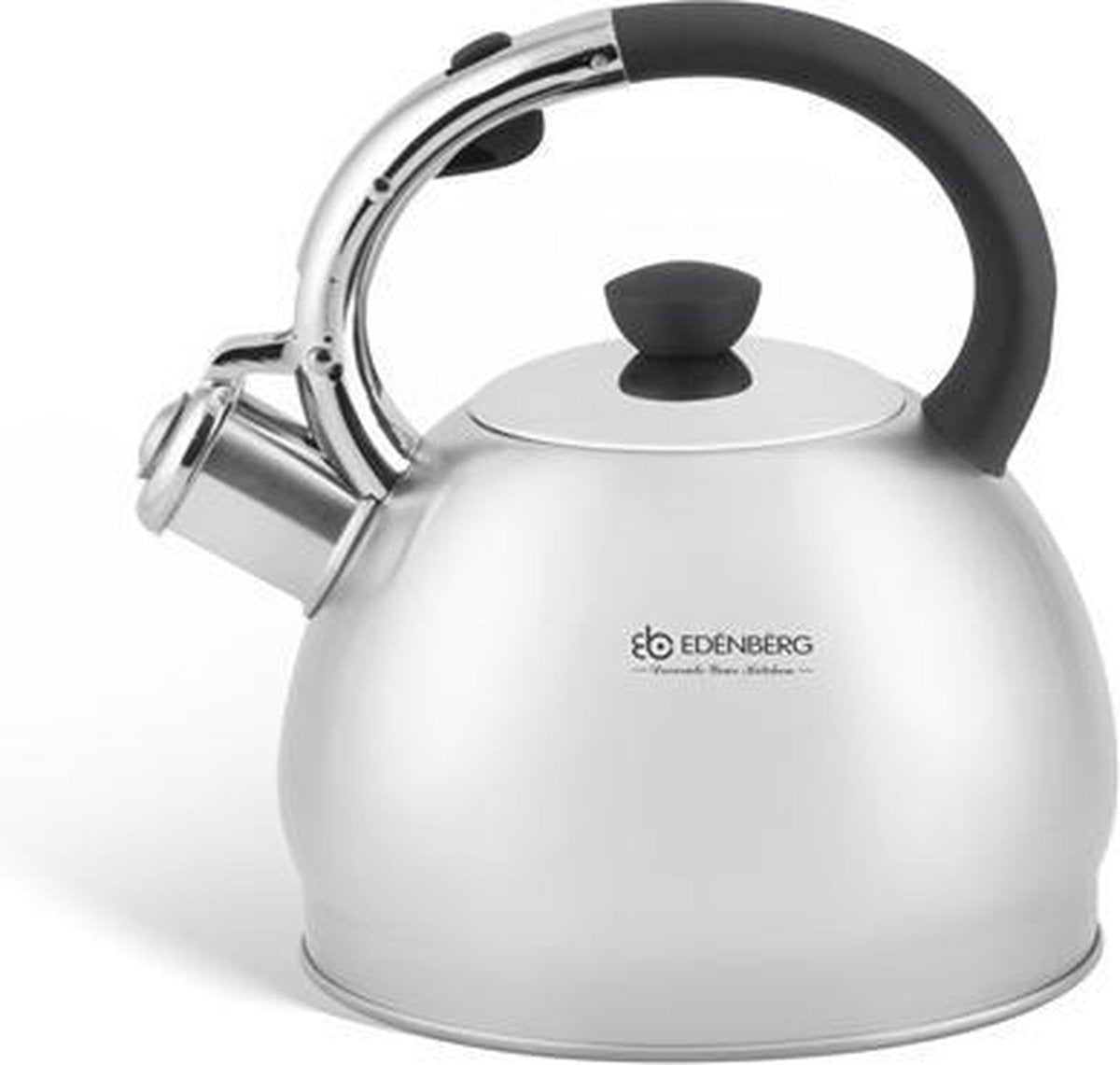 Edënbërg Classic Line - Luxe Fluitketel 2.0 liter - RVS