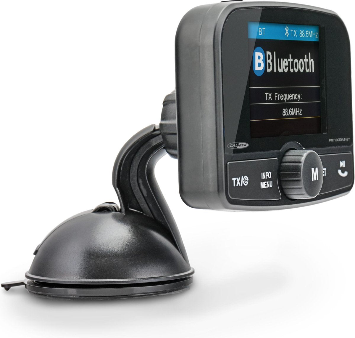 Caliber PMT801DAB-BT- FM zender met dab+  en carkit - Zwart