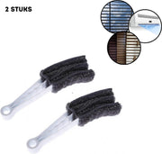 2x luxaflex reiniger - Jaloezie reiniger  - Lamellen borstel - Stoffer -Plumeau - Stof reiniger - Microvezeldoek - Borstel -