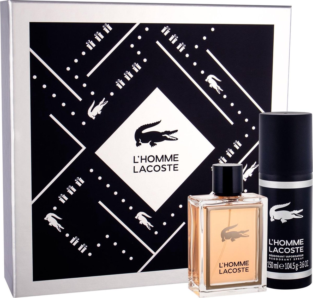 Lacoste - L´Homme Lacoste EDT 100 ml a deospray L´Homme Lacoste 150 ml - Eau De Toilette - 100ML