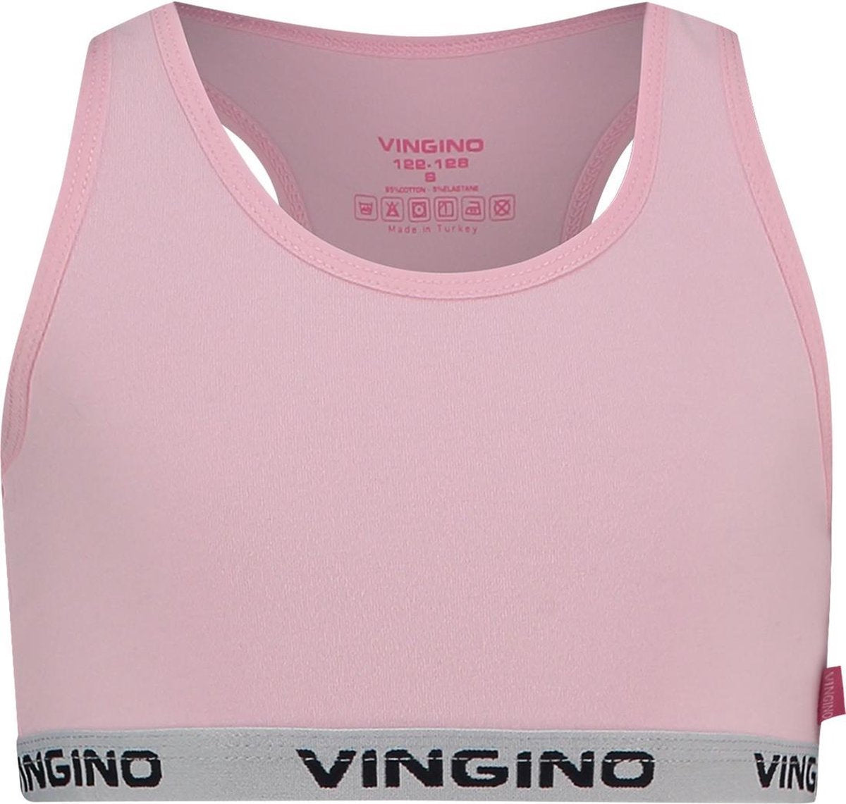 Vingino Basics Kinder Meisjes Onderhemd - Maat 104