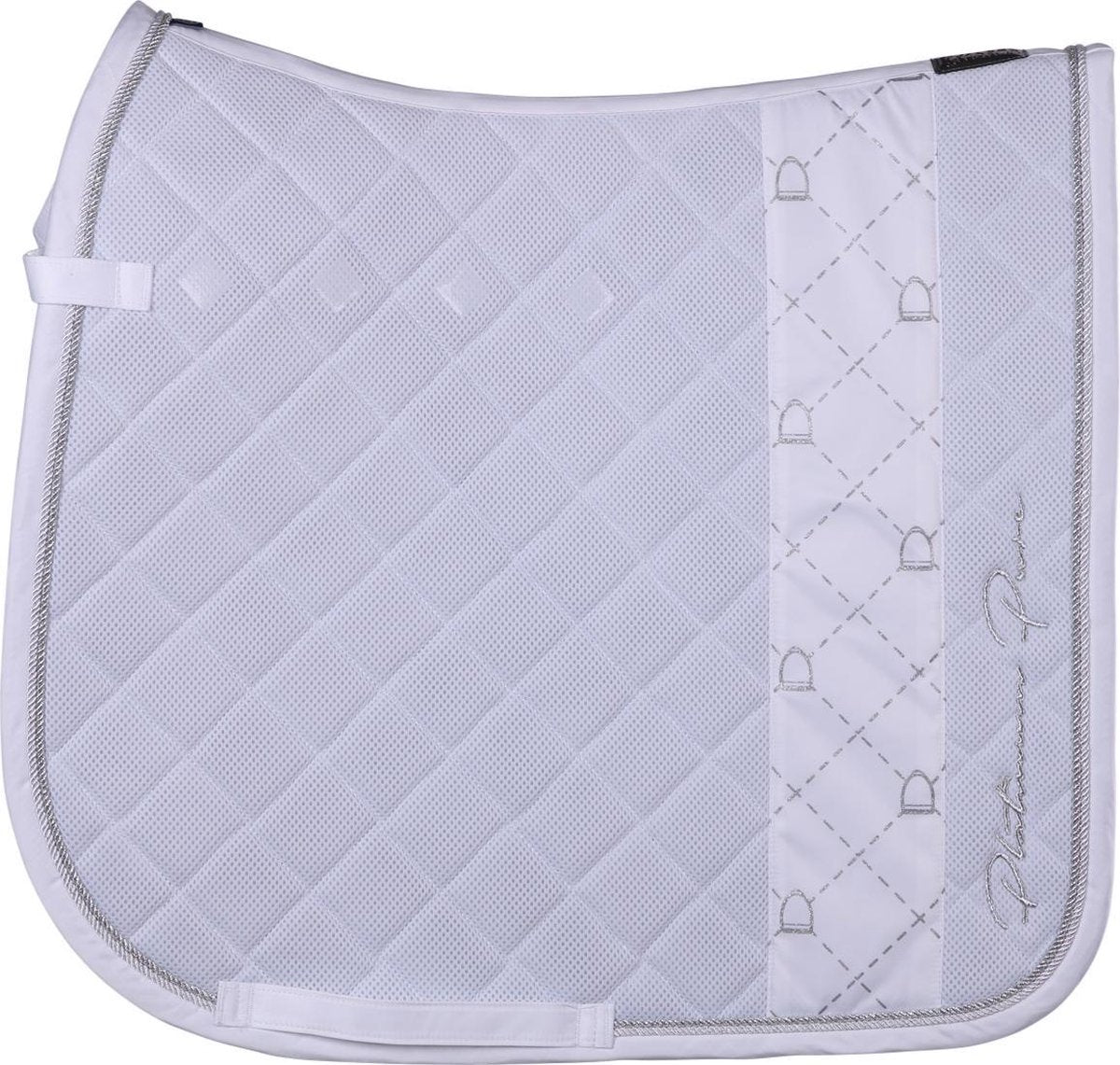 Eskadron Zadeldek Mesh Stripe Platinum Pure