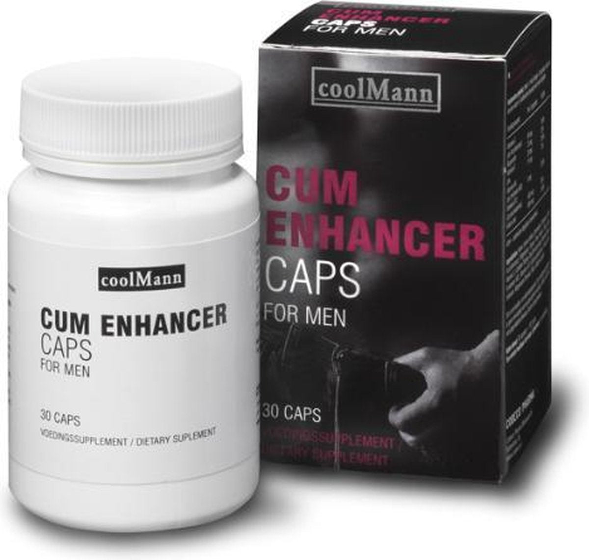 CoolMann - Cum Enhancer Sperma Verbeteraar - 30 stuks | Uitstellen klaarkomen | Penis Enlargers | Erectiemiddel | Libido Verhogend | Erotische | Man | Vrouw | Heren | Dames