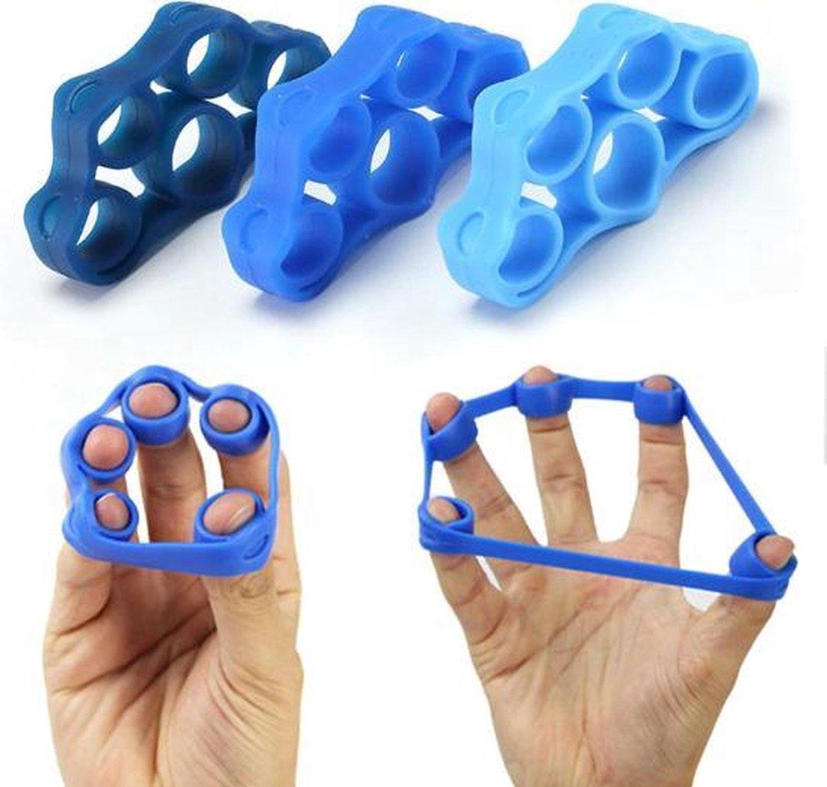 Repus Weerstandband Vinger Trainiers set van 3 |3