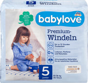 babylove Premium luiers - maat 5 - Junior - 10-16 kg (36 stuks)