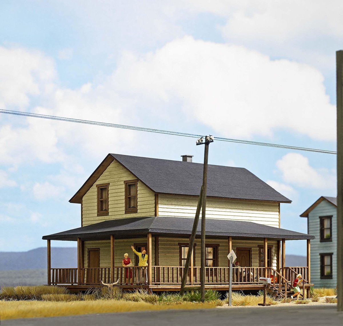 Busch - Wohnhaus H0 (Bu9727) - modelbouwsets