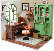 Robotime Jimmy's Studio DGM07 - Houten modelbouw - Miniatuur Bouwpakket Poppenhuis - DIY