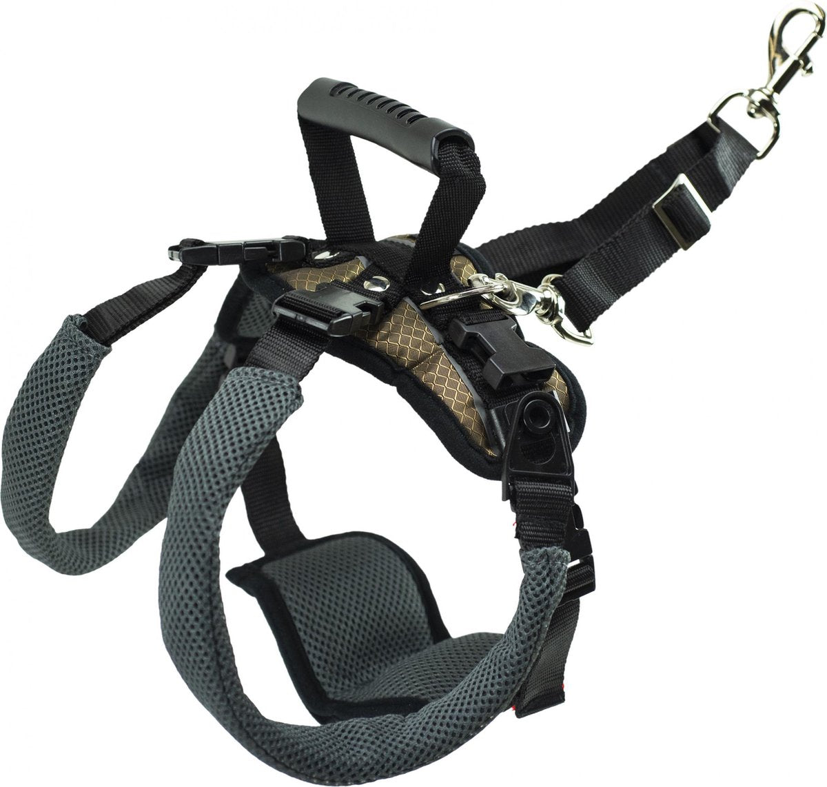 Altranet Hondenheftuigje Carelift 69-79 Cm Nylon Bruin/zwart