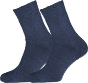 FALKE Homepads Huissokken Heren - Blauw - Maat 39-42
